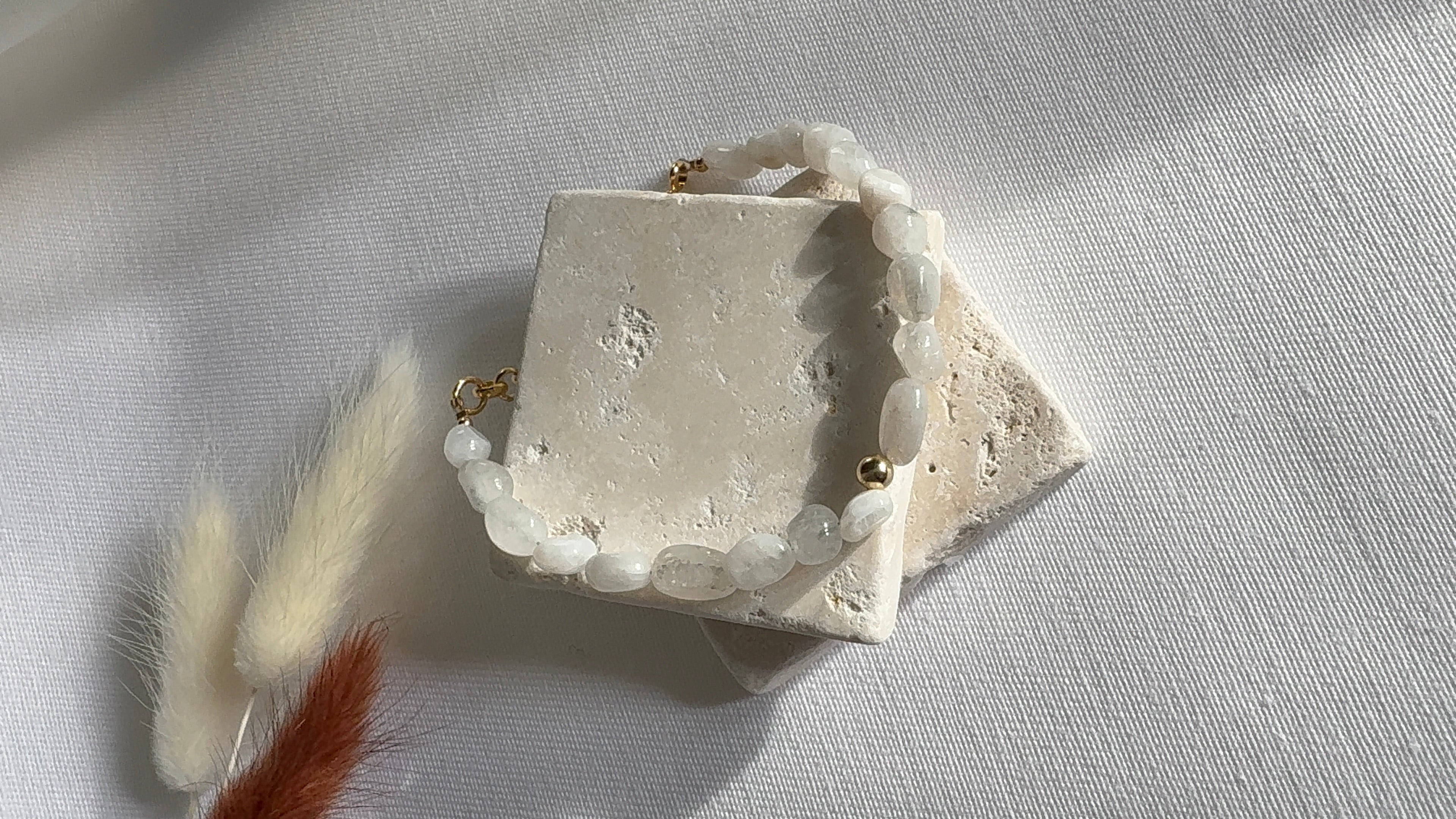 AMBRE - Bracelet Pierre de Lune