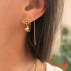 Accessoire de boucle d'oreille Louise