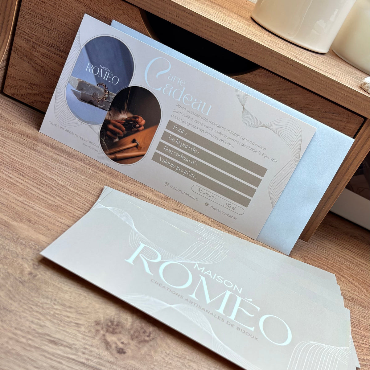 Carte cadeau Maison Roméo