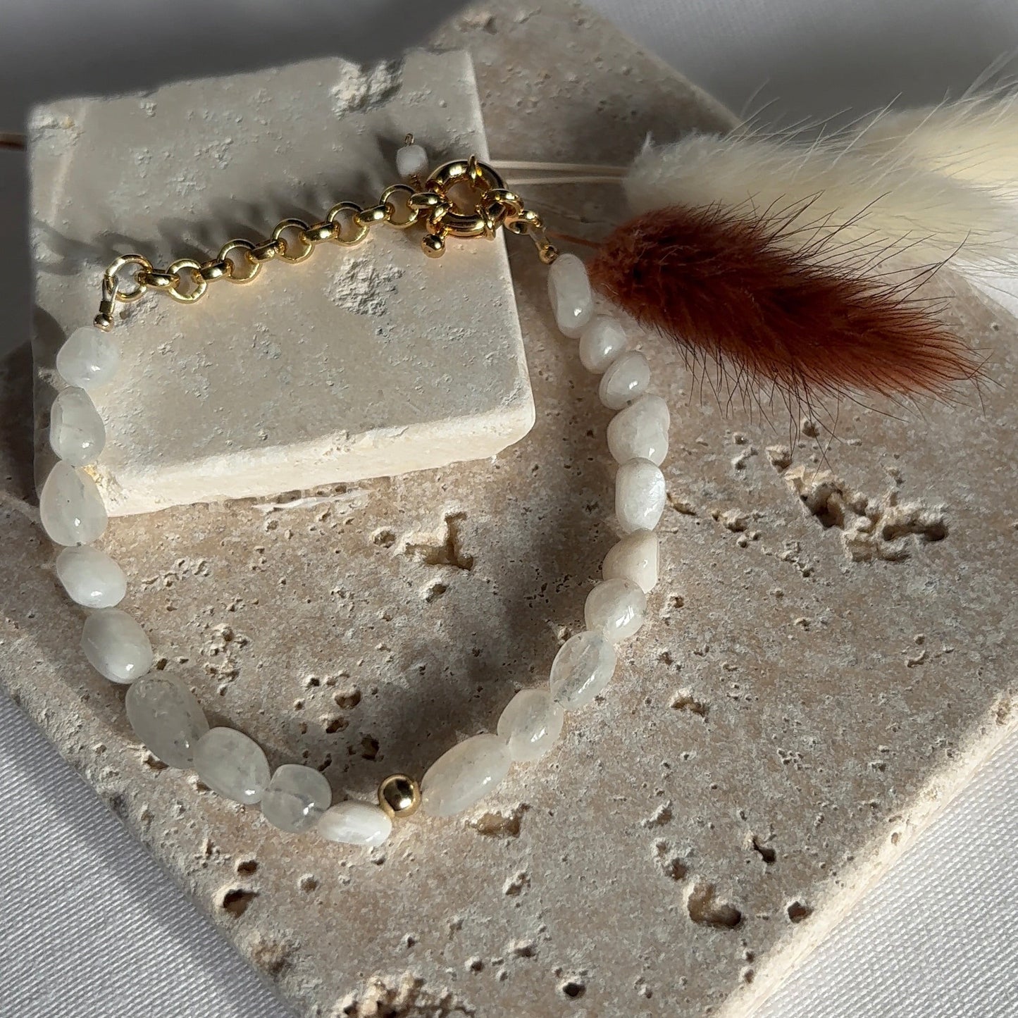 AMBRE - Bracelet Pierre de Lune