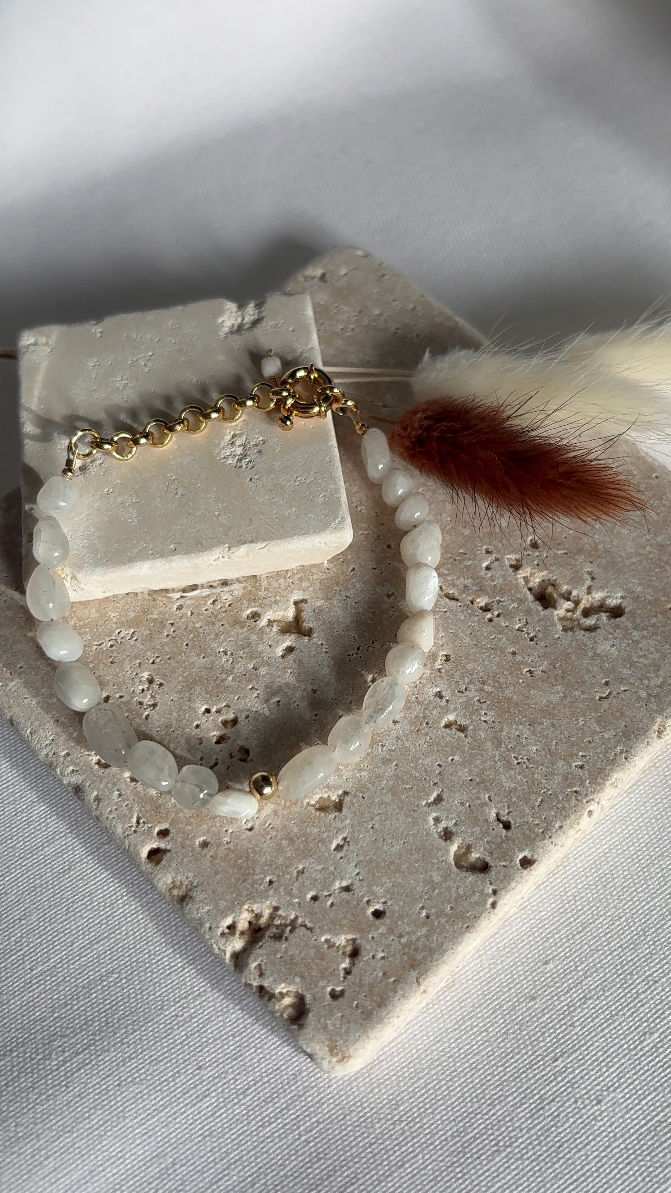 AMBRE - Bracelet Pierre de Lune