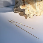 earcuff  alba trefle nacre - maison romeo